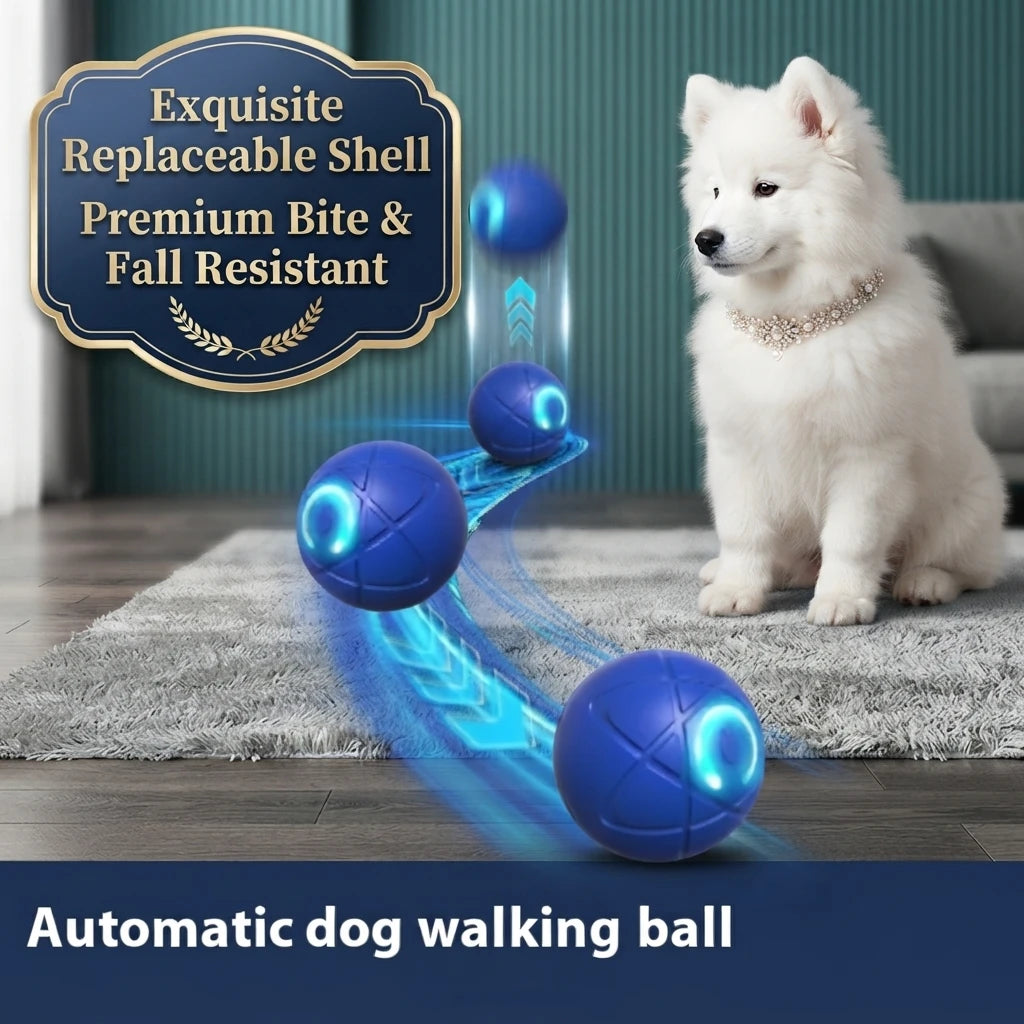 Buy 2 (Rolling Ball + Rechargeable Bouncing Ball), Get the Interactive Ball FREE | For Dogs & Cats